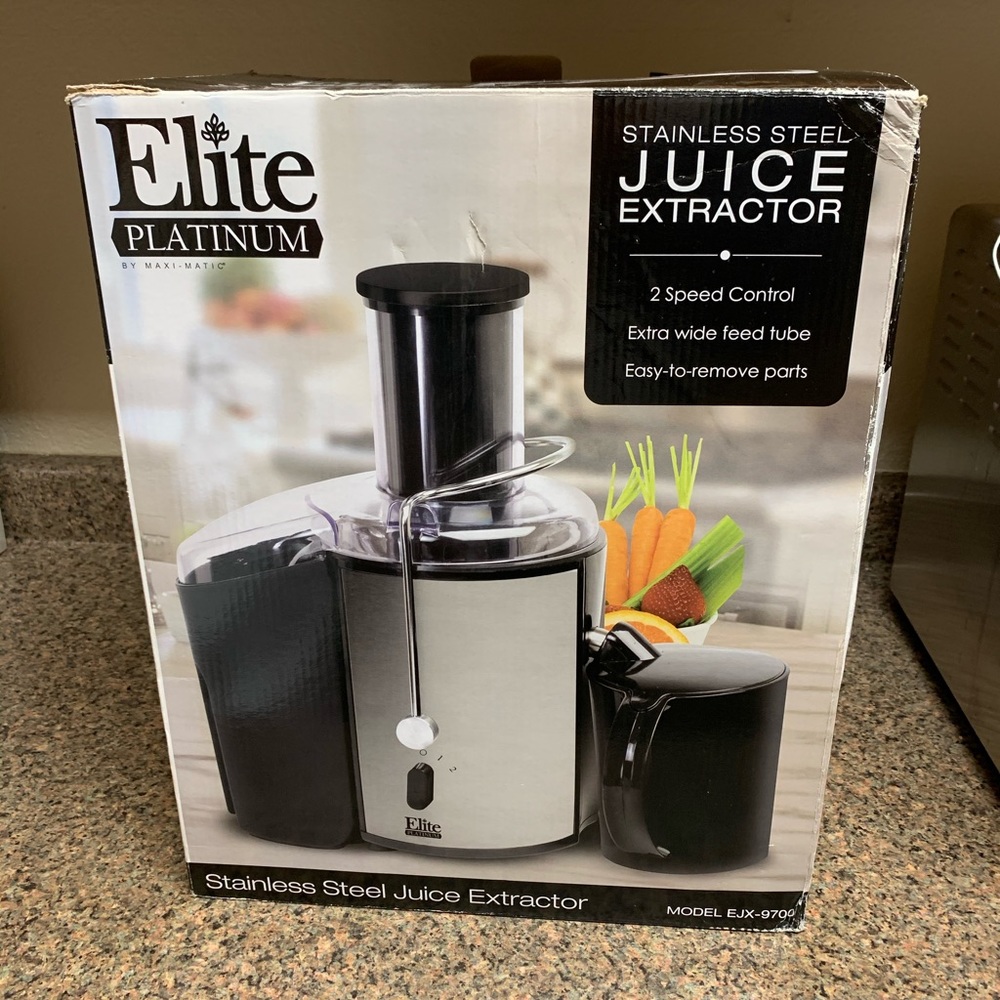 Elite Juicer - Platinum - by Maxi Matic